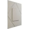 Ekena Millwork 19 5/8in. W x 19 5/8in. H Aubrey EnduraWall Decorative 3D Wall Panel Covers 2.67 Sq. Ft. WP20X20AEGBW - alternate 6